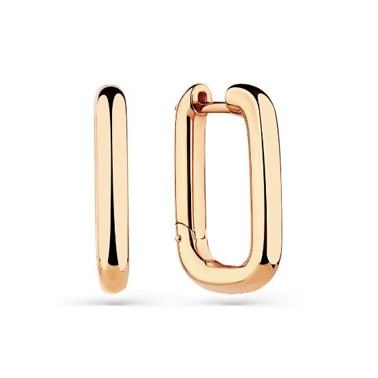 Изображение Золотые серьги 585 пробы