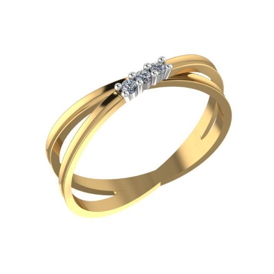 Изображение Золотое кольцо 585 пробы