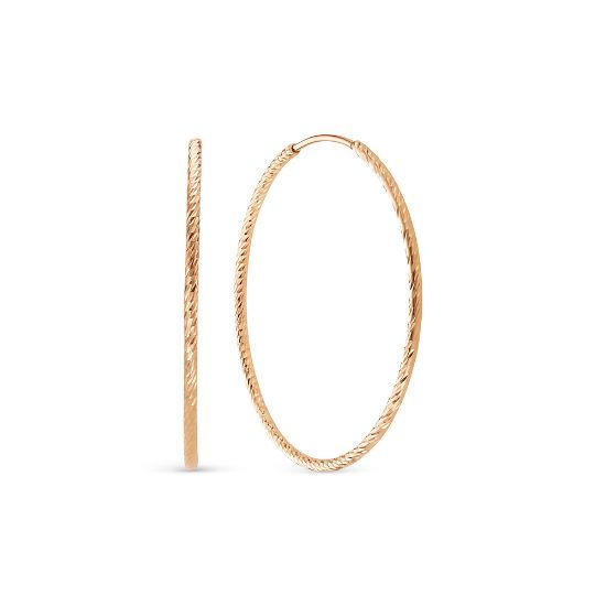 Изображение Золотые серьги-конго 585 пробы