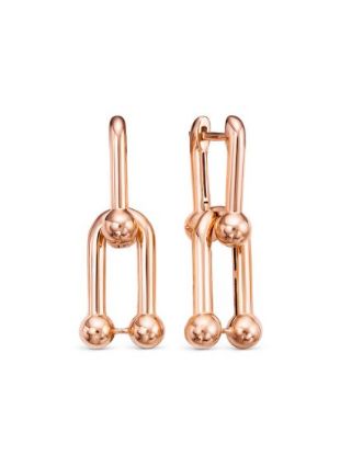 Изображение Золотые серьги 585 пробы