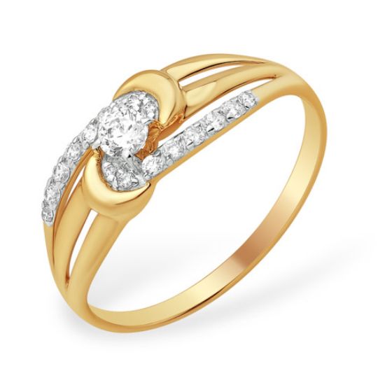 Изображение Золотое кольцо 585 пробы