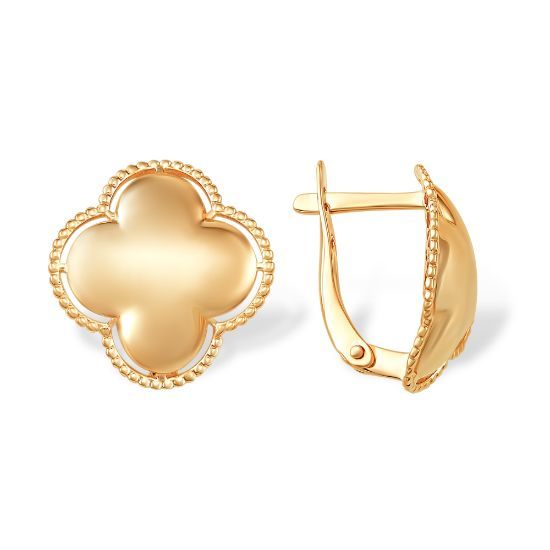 Изображение Золотые серьги 585 пробы