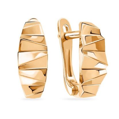 Изображение Золотые серьги 585 пробы