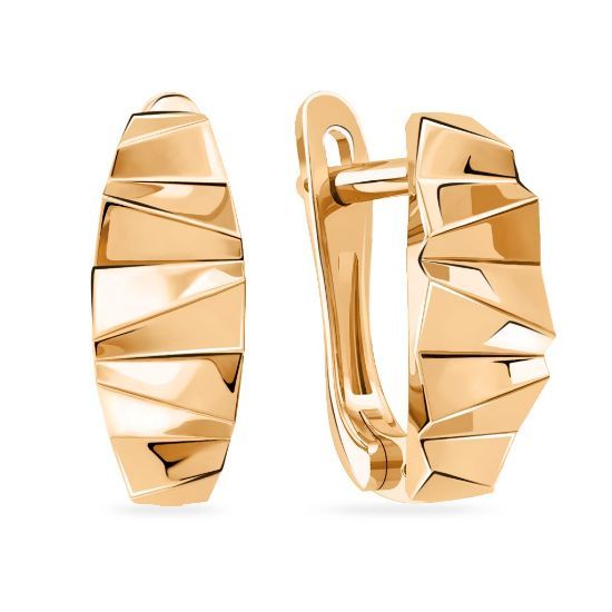 Изображение Золотые серьги 585 пробы