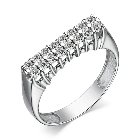 Изображение Золотое кольцо с бриллиантами