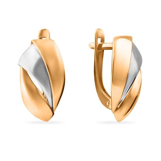 Изображение Золотые серьги 585 пробы