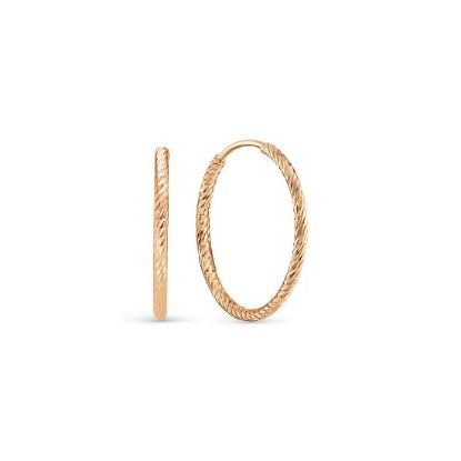 Изображение Золотые серьги-конго 585 пробы