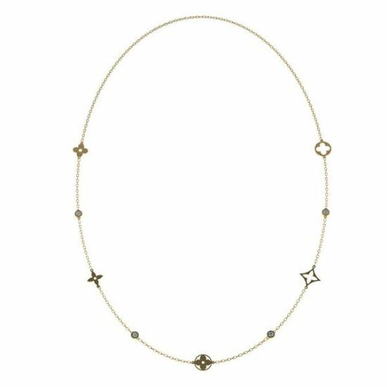 Изображение Золотое колье 585 пробы