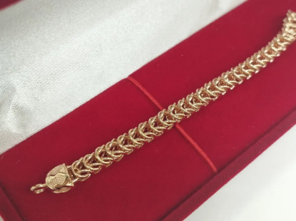 Изображение Золотой браслет ручной работы