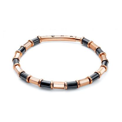 Изображение Золотой браслет с ониксом