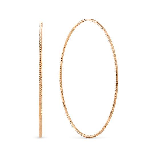 Изображение Золотые серьги-конго 585 пробы