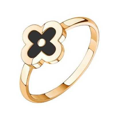 Изображение Золотое кольцо "Клевер"