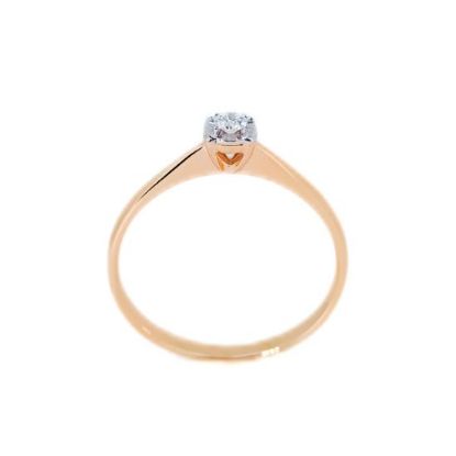 Изображение Золотое кольцо с бриллиантом