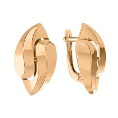 Изображение Золотые серьги 585 пробы