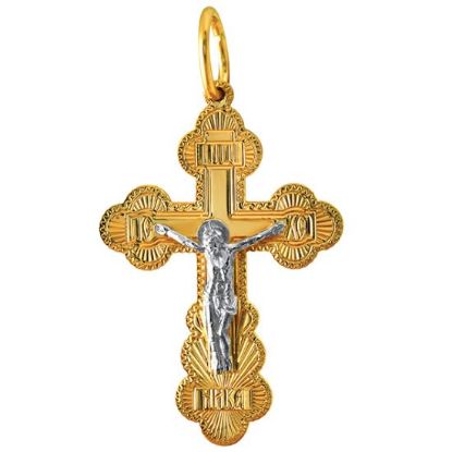 Изображение Золотой крест 585 пробы