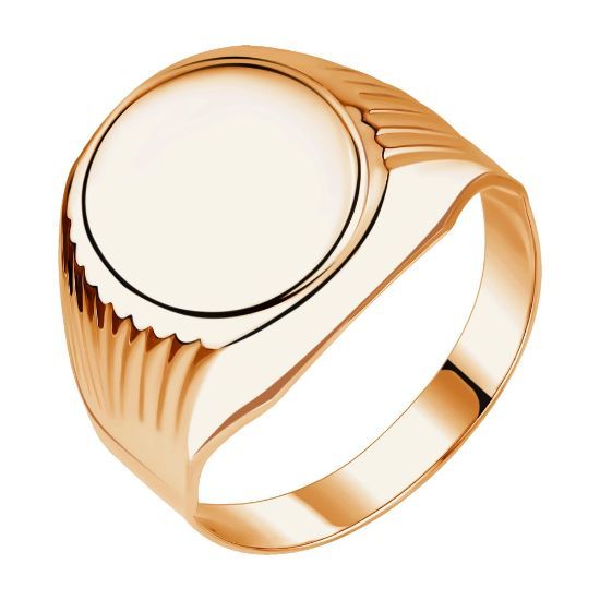 Изображение Золотая мужская печатка