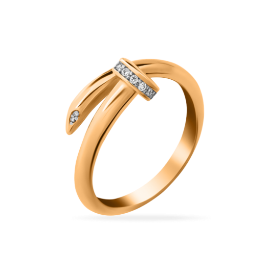 Изображение Золотое кольцо "Гвоздь"