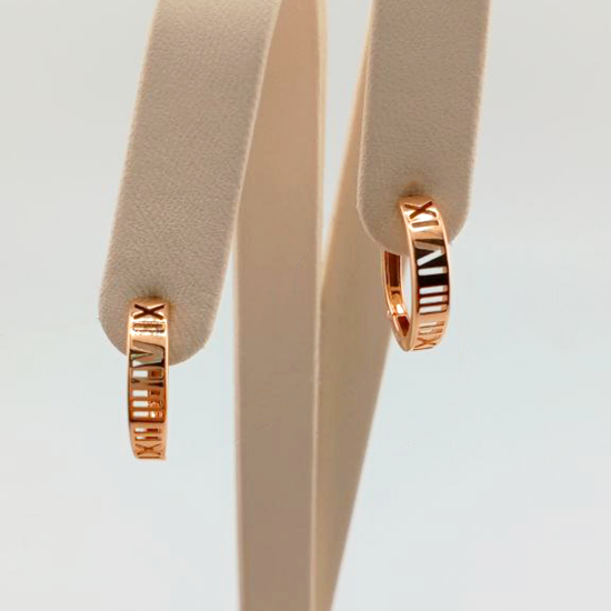 Изображение Золотые серьги 585 пробы