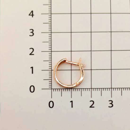 Изображение Золотые серьги 585 пробы