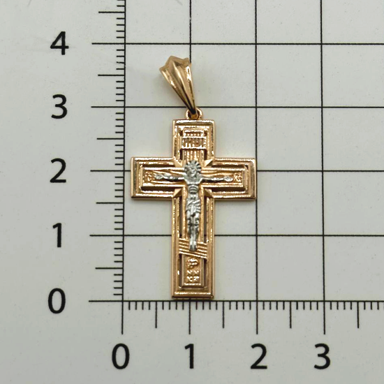 Изображение Золотой крест 585 пробы