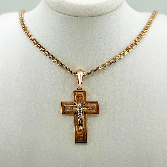 Изображение Золотой крест 585 пробы