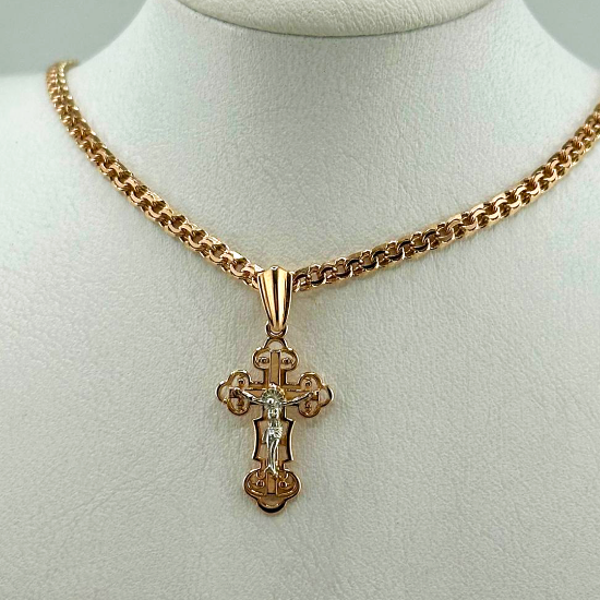 Изображение Золотой крестик 585 проба