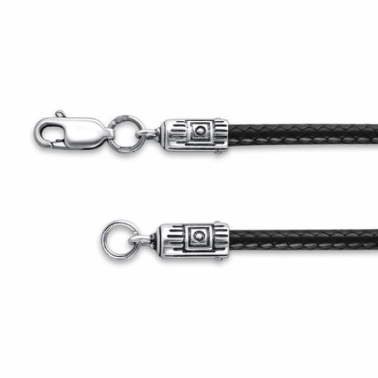 Изображение Гайтан шелк с серебром 45см