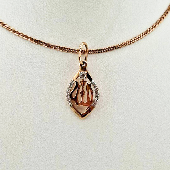 Изображение Золотая подвеска 585 пробы