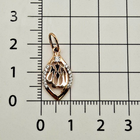 Изображение Золотая подвеска 585 пробы