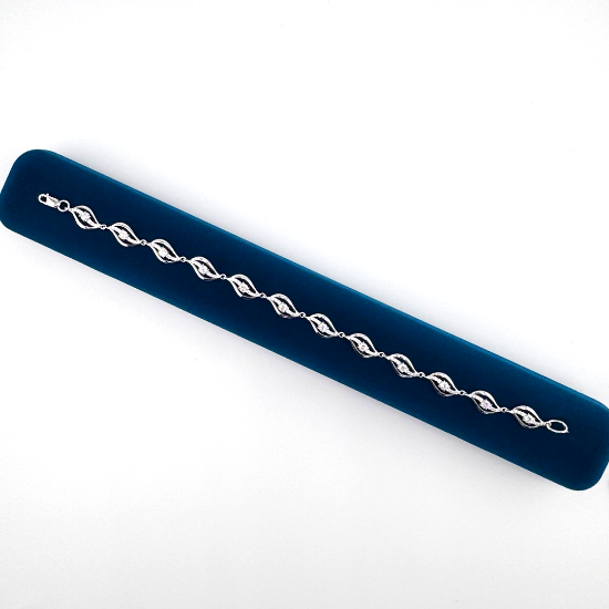 Изображение Серебряный браслет с фианитами