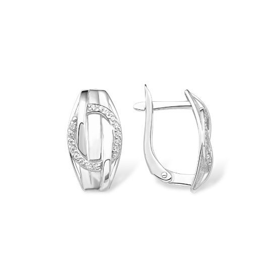 Изображение Серебряные серьги 925 пробы