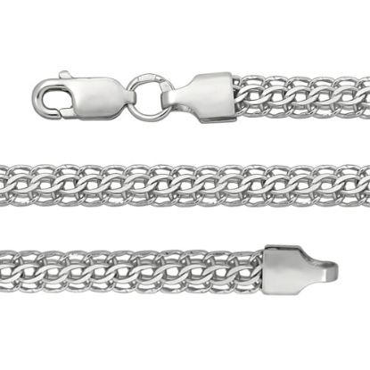 Изображение Серебряный браслет "Питон"