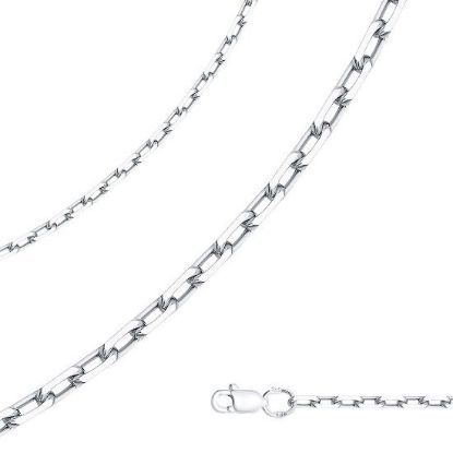 Изображение Серебряная цепочка "Якорь"