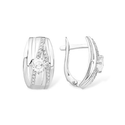 Изображение Серебряные серьги 925 пробы