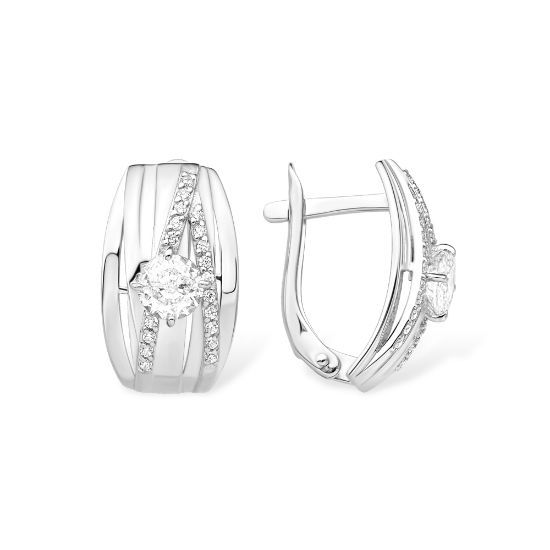 Изображение Серебряные серьги 925 пробы