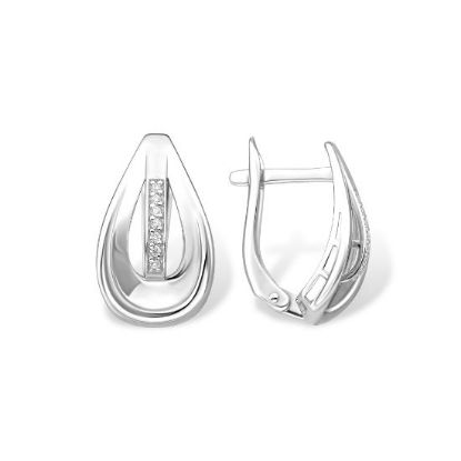 Изображение Серебряные серьги 925 пробы