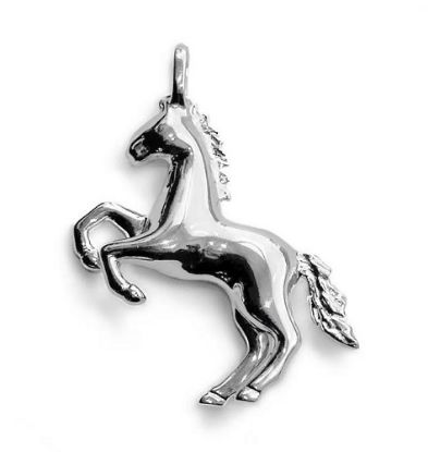 Изображение Серебряная подвеска "Лошадь"