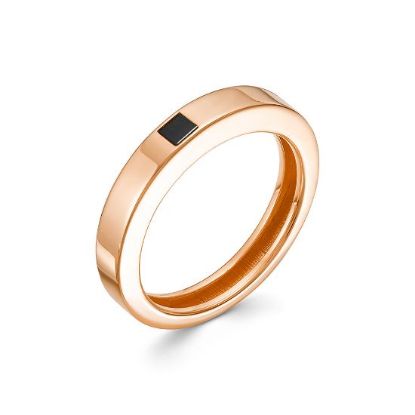 Изображение Золотое кольцо с ониксом