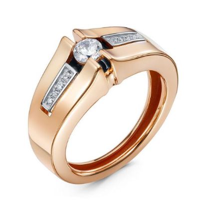 Изображение Золотое кольцо с ониксом