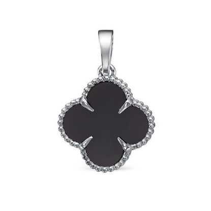 Изображение Серебряный подвес с ониксом