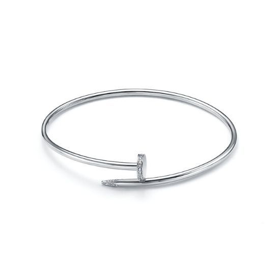 Изображение Серебряный браслет "Гвоздь"