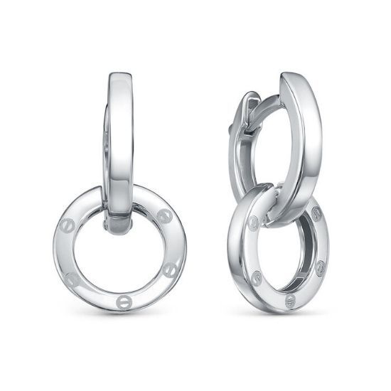 Изображение Серебряные серьги  925 пробы