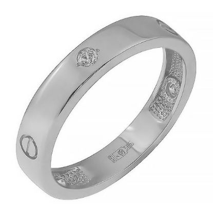 Изображение Золотое кольцо с бриллиантами