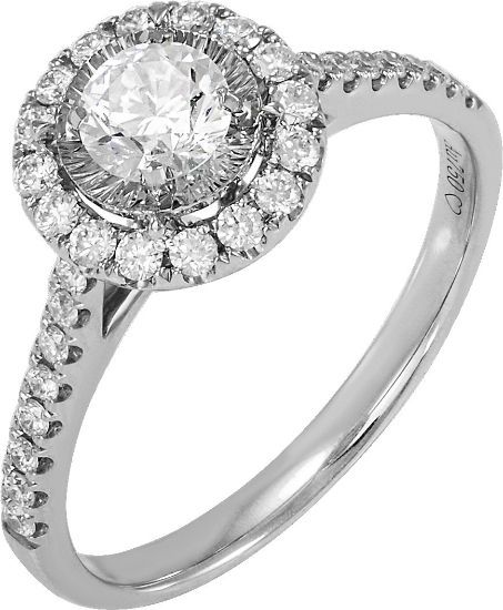 Изображение Золотое кольцо с бриллиантами