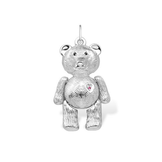 Изображение Серебряная подвеска "Мишка"