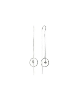 Изображение Серебряные серьги-продевки 925 пробы