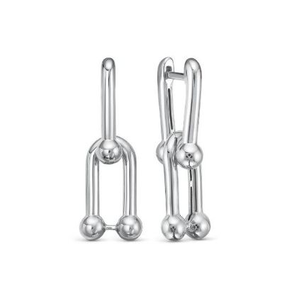 Изображение Серебряные серьги 925 пробы