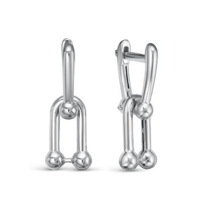 Изображение Серебряные серьги 925 пробы