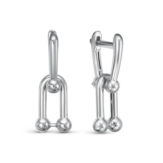 Изображение Серебряные серьги 925 пробы